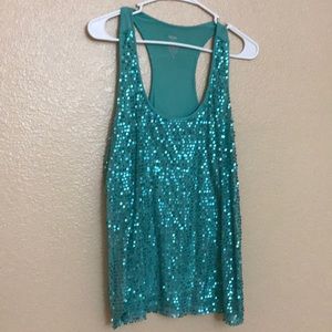 Sequin tank